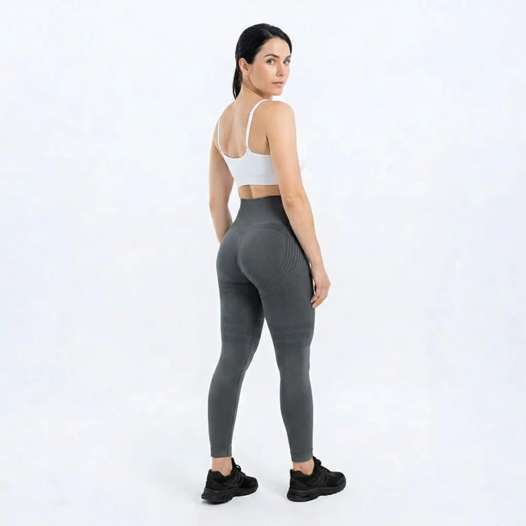 Leggings 3D Firmella Cinzento Escuro